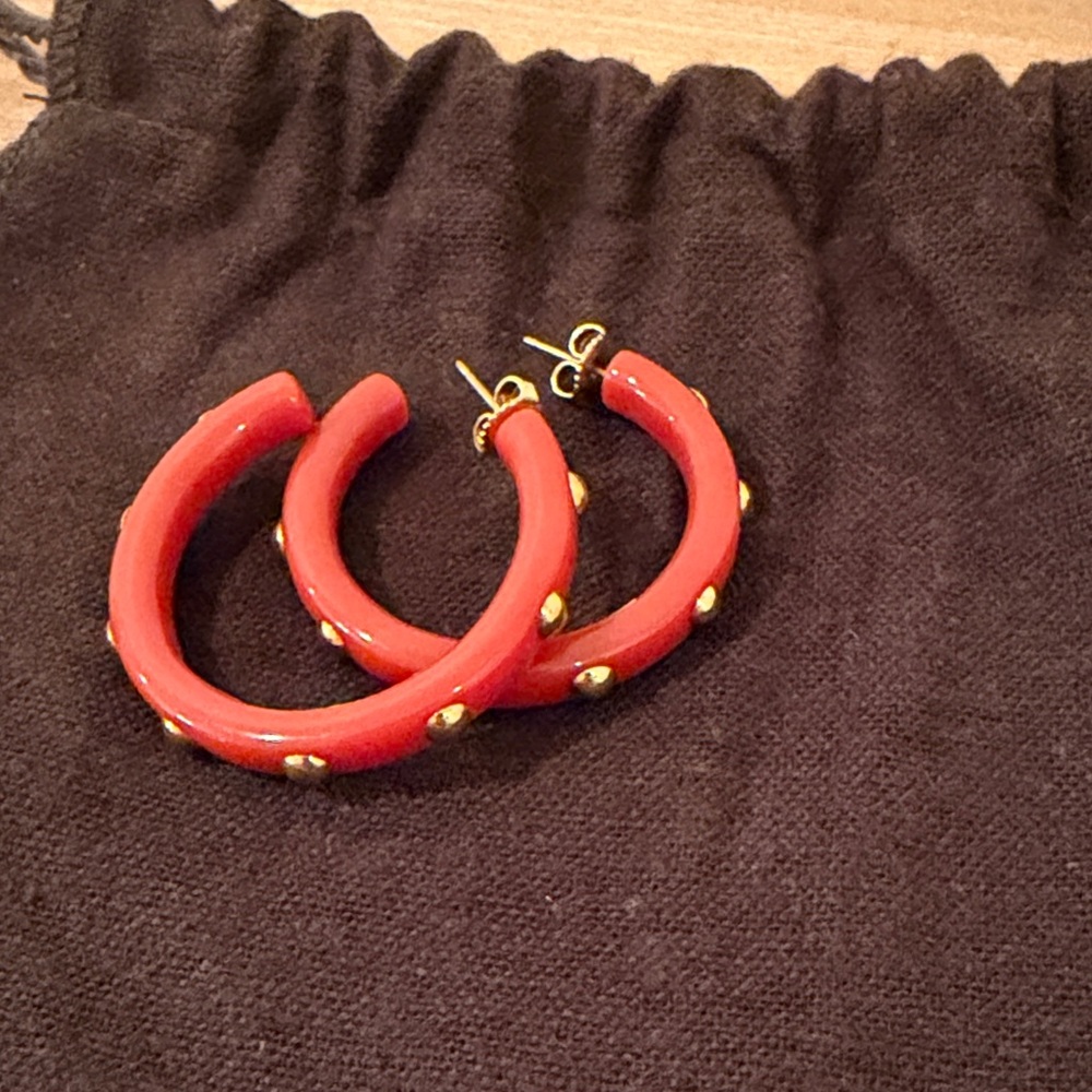 Coach Red Bracelet and Earring Set - Picture 4 of 5